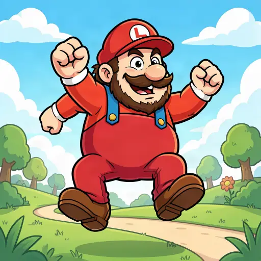 L3 generation for Mario · Nintendo