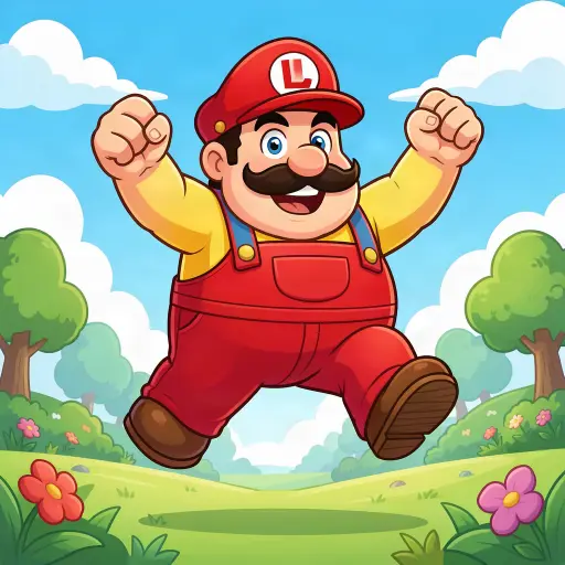 L3 generation for Mario · Nintendo