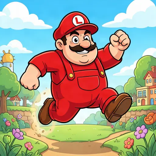 L3 generation for Mario · Nintendo