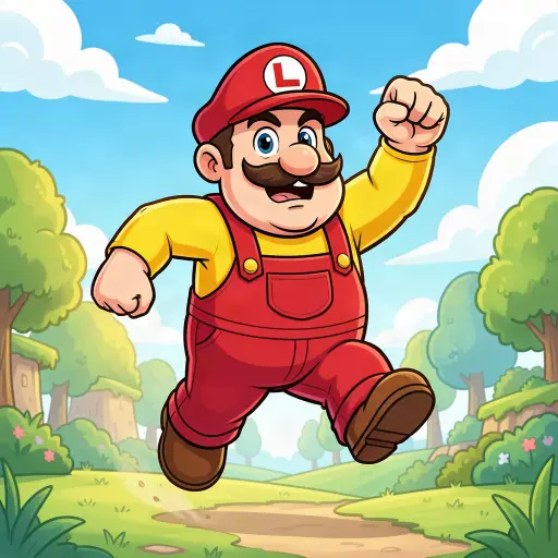 L3 generation for Mario · Nintendo