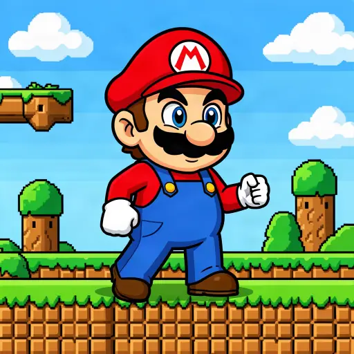 L5 generation for Mario · Nintendo