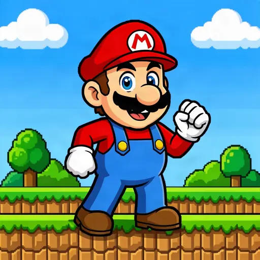 L5 generation for Mario · Nintendo