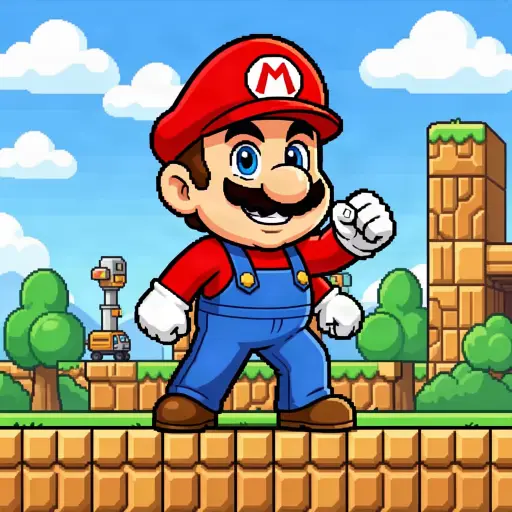 L5 generation for Mario · Nintendo