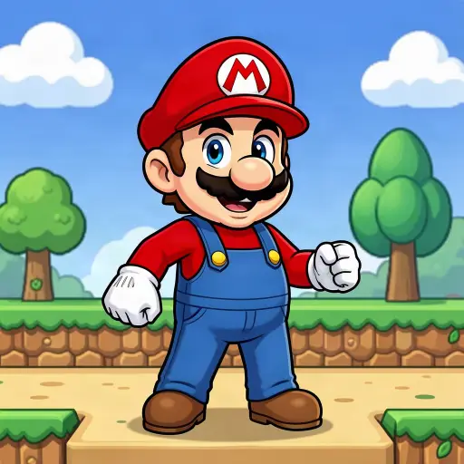 L5 generation for Mario · Nintendo