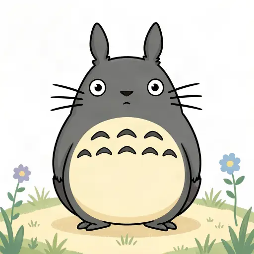 L5 generation for Totoro · Studio Ghibli