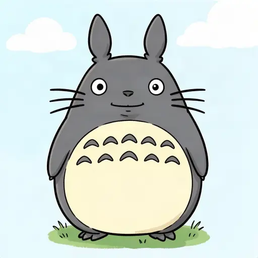 L5 generation for Totoro · Studio Ghibli