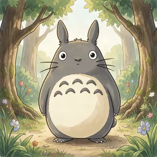 L5 generation for Totoro · Studio Ghibli