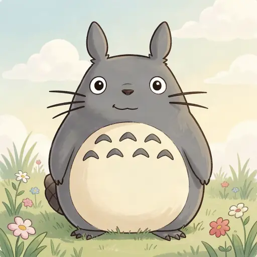 L5 generation for Totoro · Studio Ghibli
