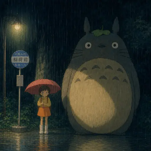 L1 generation for Totoro · Studio Ghibli