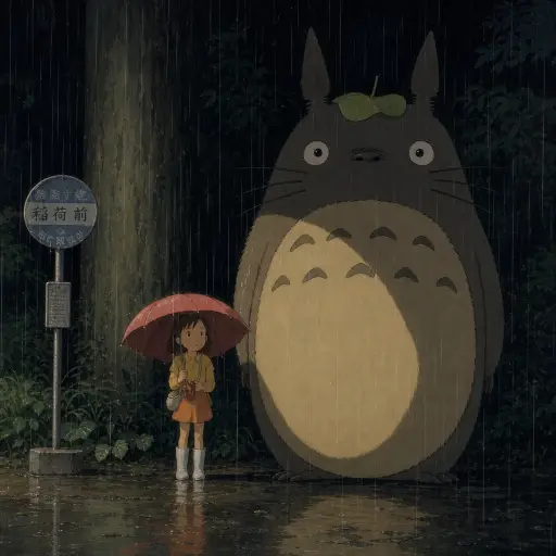 L1 generation for Totoro · Studio Ghibli