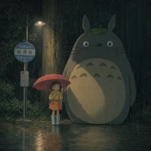 L1 generation for Totoro · Studio Ghibli