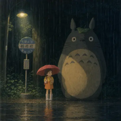 L1 generation for Totoro · Studio Ghibli