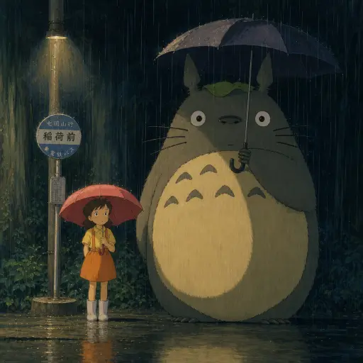 L1 generation for Totoro · Studio Ghibli