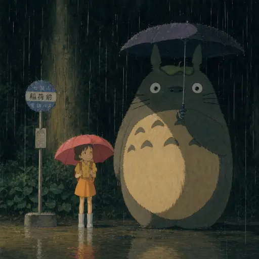 L1 generation for Totoro · Studio Ghibli