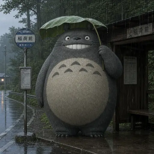 L3 generation for Totoro · Studio Ghibli
