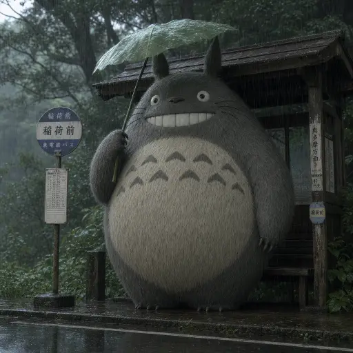 L3 generation for Totoro · Studio Ghibli