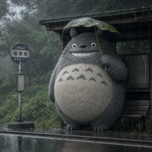 L3 generation for Totoro · Studio Ghibli