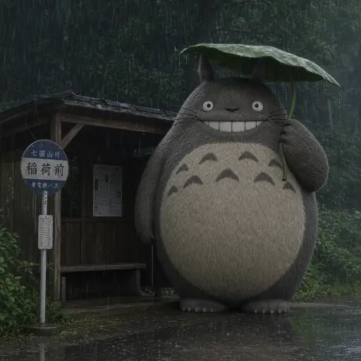L3 generation for Totoro · Studio Ghibli