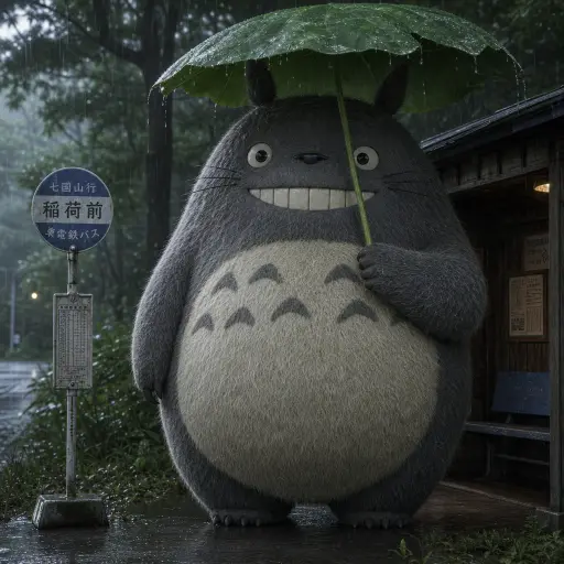 L3 generation for Totoro · Studio Ghibli