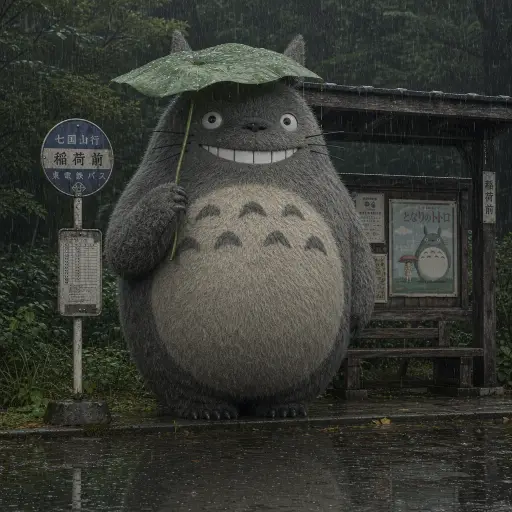 L3 generation for Totoro · Studio Ghibli