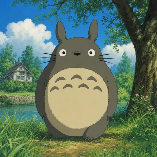 L5 generation for Totoro · Studio Ghibli