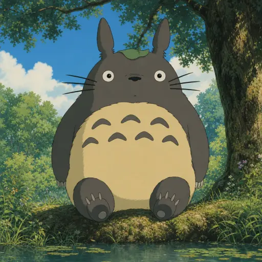 L5 generation for Totoro · Studio Ghibli