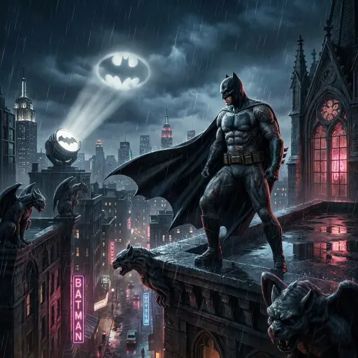 L5 generation for Batman · DC Comics