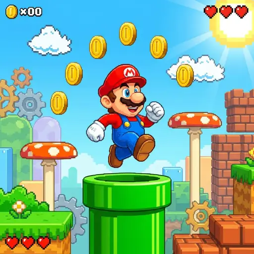 L1 generation for Mario · Nintendo