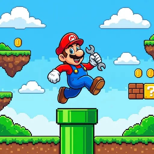 L1 generation for Mario · Nintendo