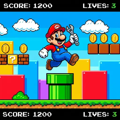 L1 generation for Mario · Nintendo