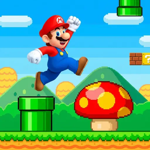 L5 generation for Mario · Nintendo
