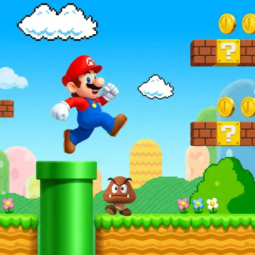L5 generation for Mario · Nintendo