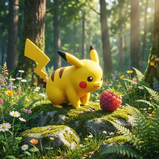 L5 generation for Pikachu · The Pokémon Company