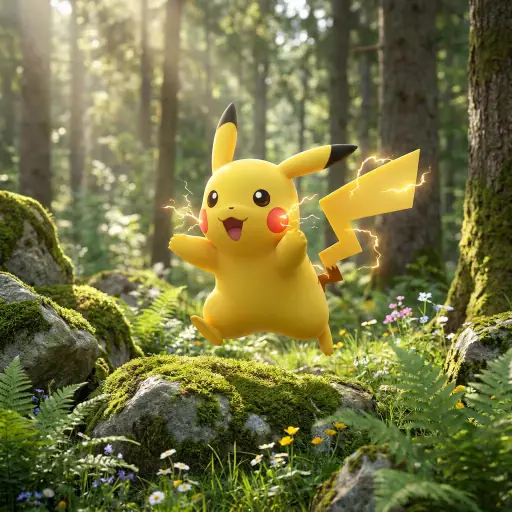 L5 generation for Pikachu · The Pokémon Company