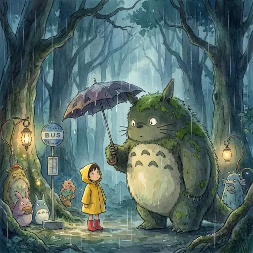 L1 generation for Totoro · Studio Ghibli