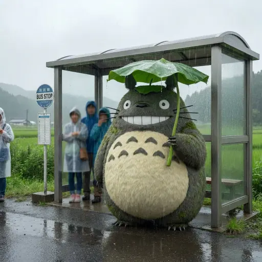 L3 generation for Totoro · Studio Ghibli