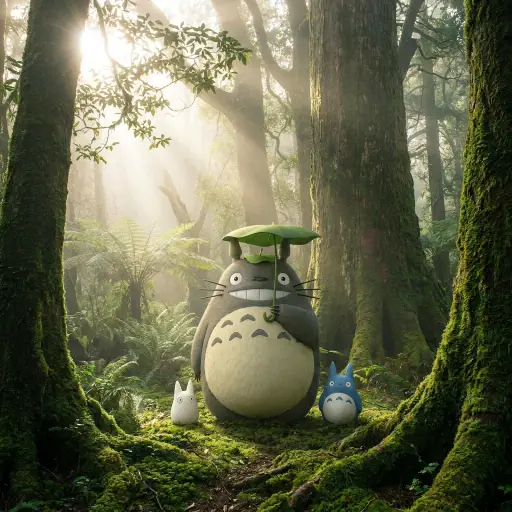 L5 generation for Totoro · Studio Ghibli