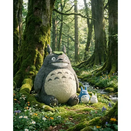 L5 generation for Totoro · Studio Ghibli