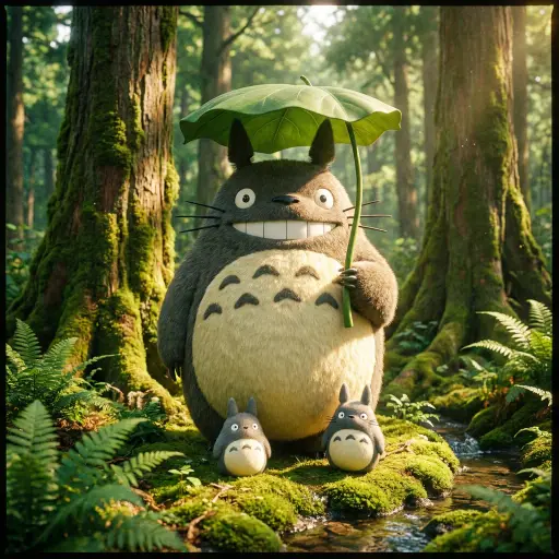 L5 generation for Totoro · Studio Ghibli