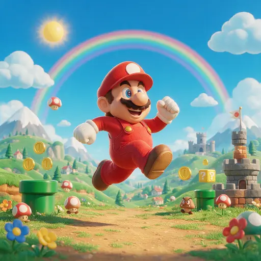 L3 generation for Mario · Nintendo