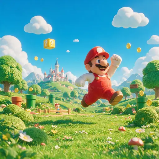 L3 generation for Mario · Nintendo