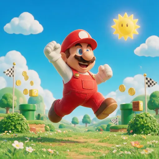 L3 generation for Mario · Nintendo