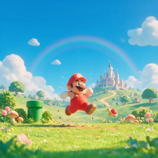 L3 generation for Mario · Nintendo